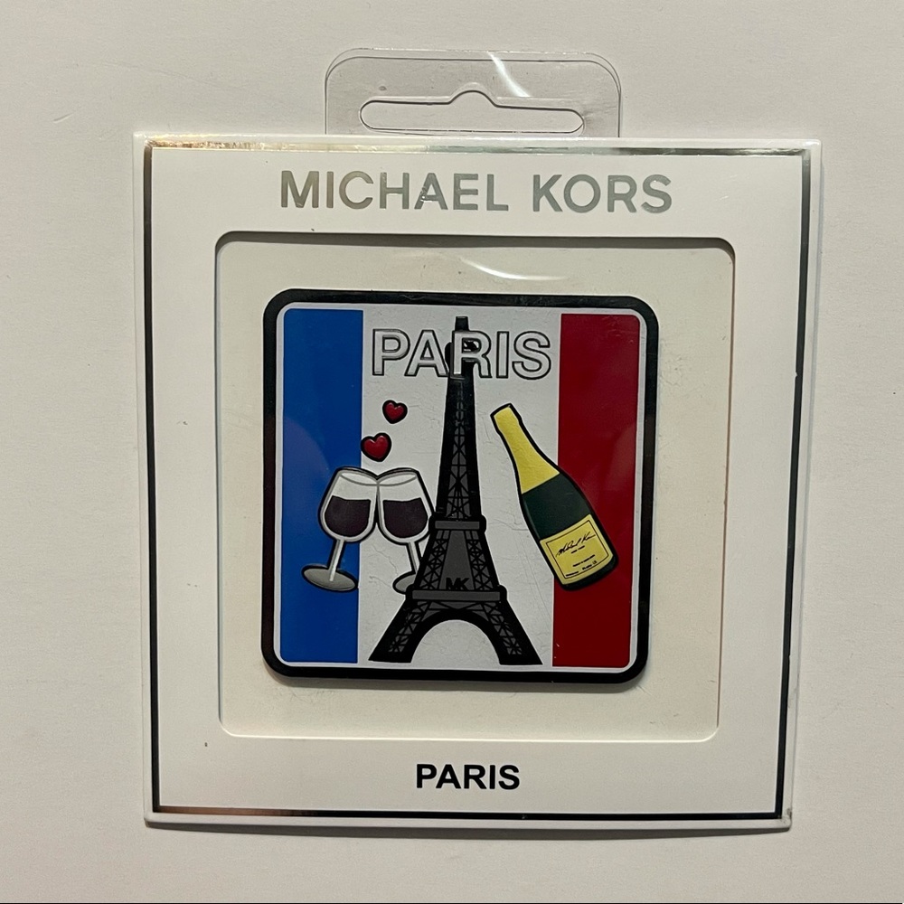 New Michael Kors Leather Sticker: Paris